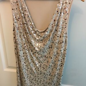 🤎 Apt 9 Sequined Tank Top - Size M
